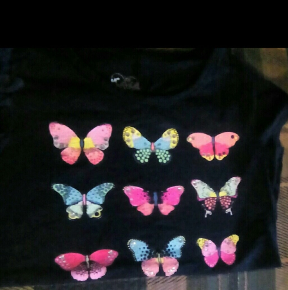 butterflies shirt